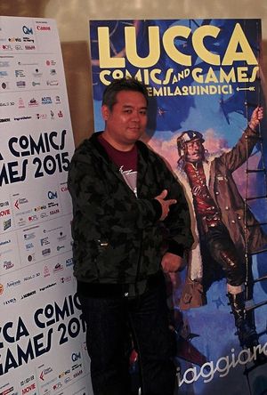 Yasuhiro Nightow a Lucca Comics & Games 2015.jpg